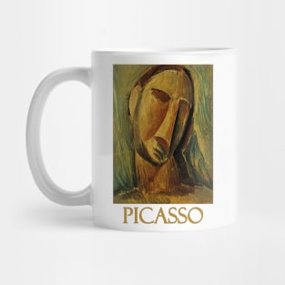 The Head of a Woman (1908) by Pablo Picasso Mug